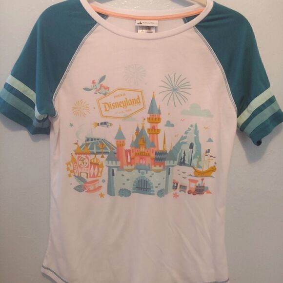 Disney Parks Exclusive Women's Ragland T-Shirt Size M - Picture 1 of 6
